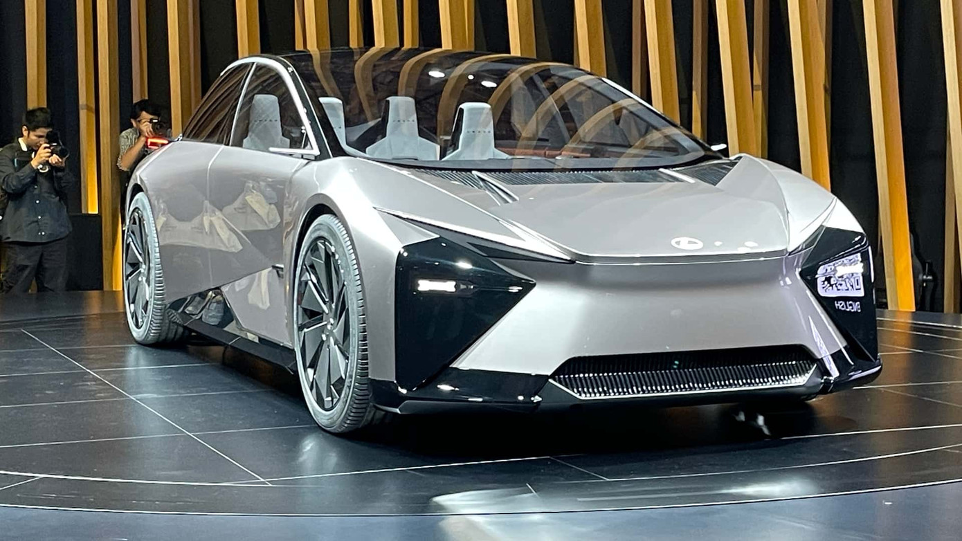 Mẫu xe điện concept Lexus LF-ZC. Mẫu xe điện concept Lexus LF-ZC.