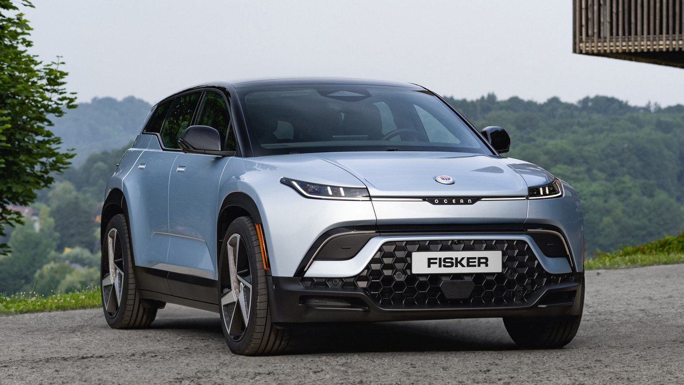 Mẫu xe điện Fisker Ocean. Mẫu xe điện Fisker Ocean.