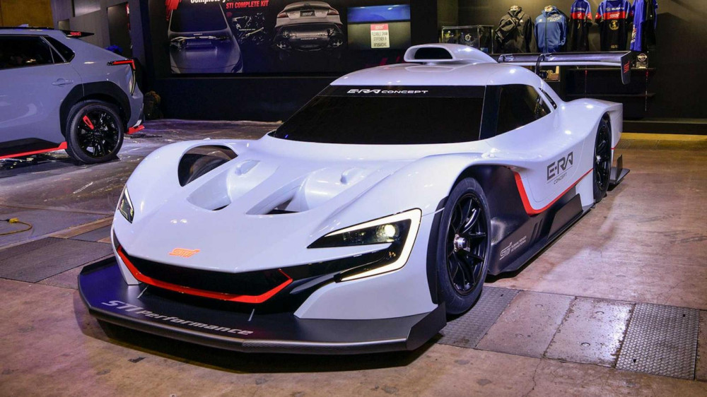 Mẫu concept xe đua Subaru STI E-RA được trang bị động cơ điện do Yamaha sản xuất.