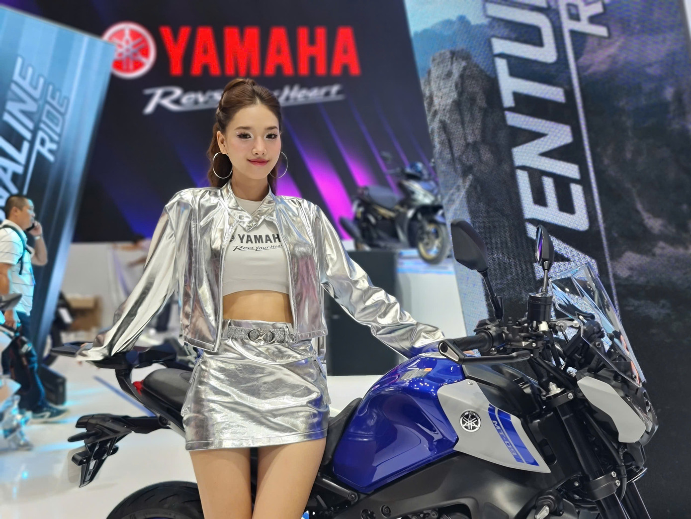 Yamaha mang đến VMS 2024 loạt xe tay ga cao cấp và xe phân khối lớn đình đám.