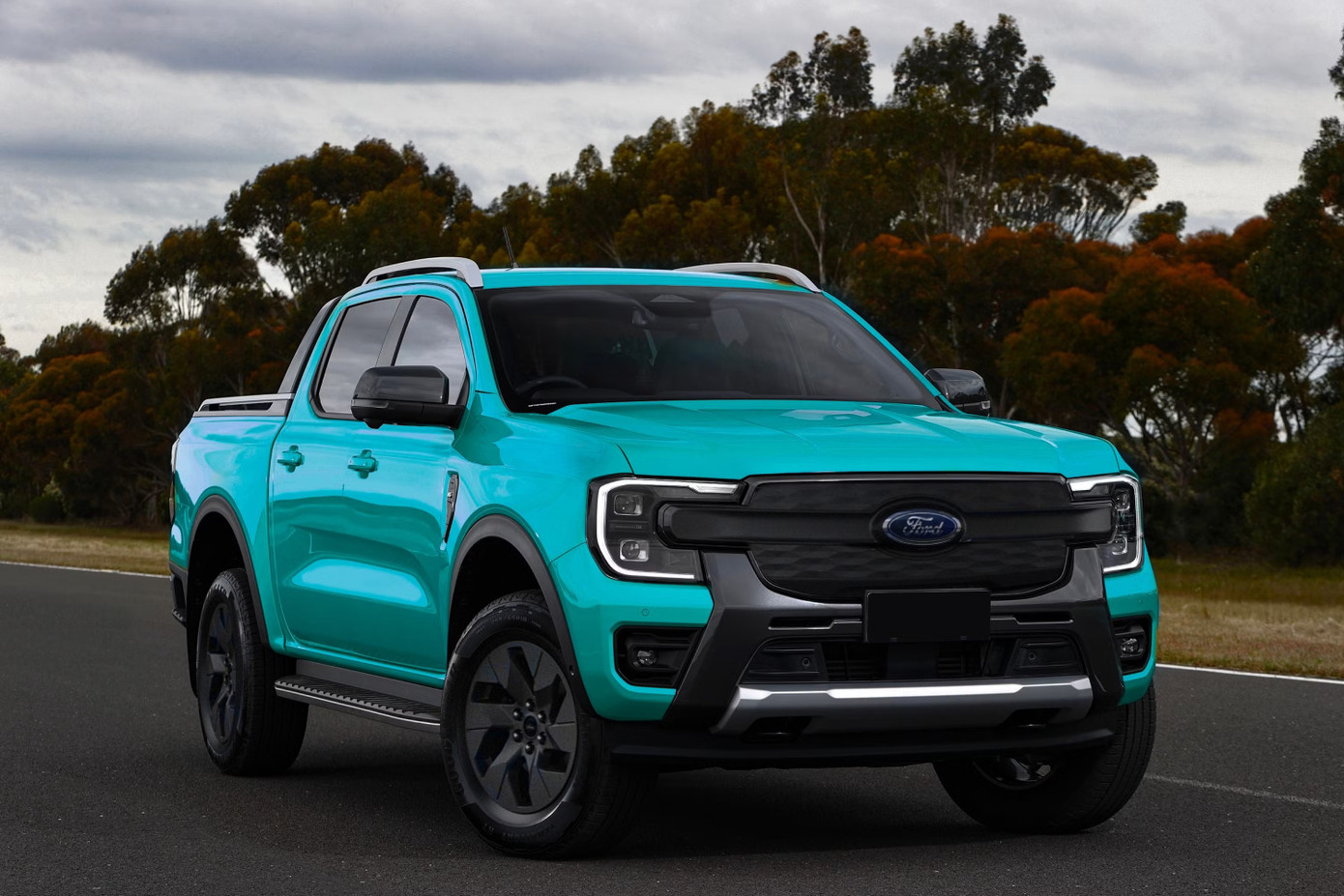 Một mẫu thiết kế concept về phiên bản thuần điện của Ford Ranger.