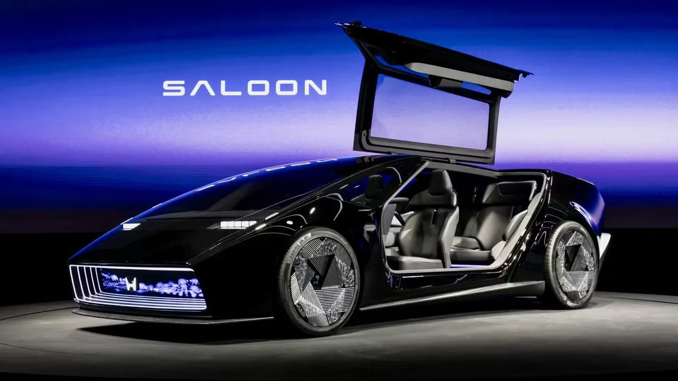 Mẫu xe điện concept Saloon được Honda giới thiệu tại CES 2024.