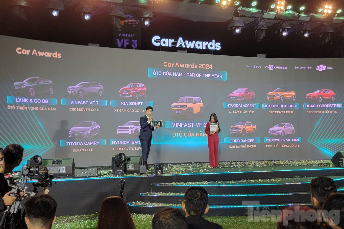 Ban tổ chức cũng đã công bố những mẫu xe được đánh giá cao nhất trong từng phân khúc.
