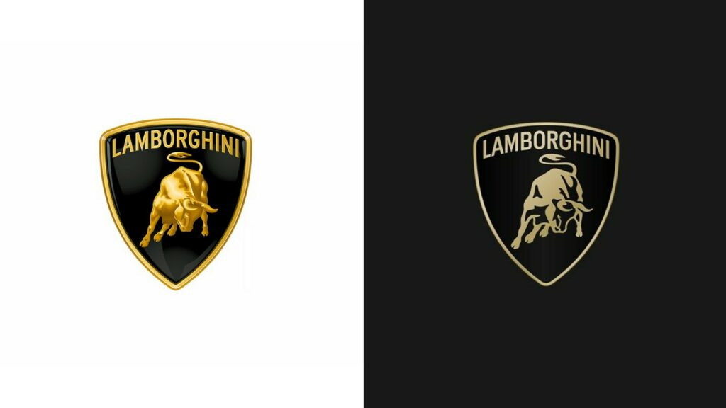 So sánh logo cũ và mới của thương hiệu siêu xe thể thao Lamborghini. So sánh logo cũ và mới của thương hiệu siêu xe thể thao Lamborghini.