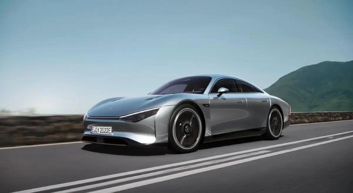 Mẫu concept Mercedes-Benz Vision EQXX 2022. Mẫu concept Mercedes-Benz Vision EQXX 2022.