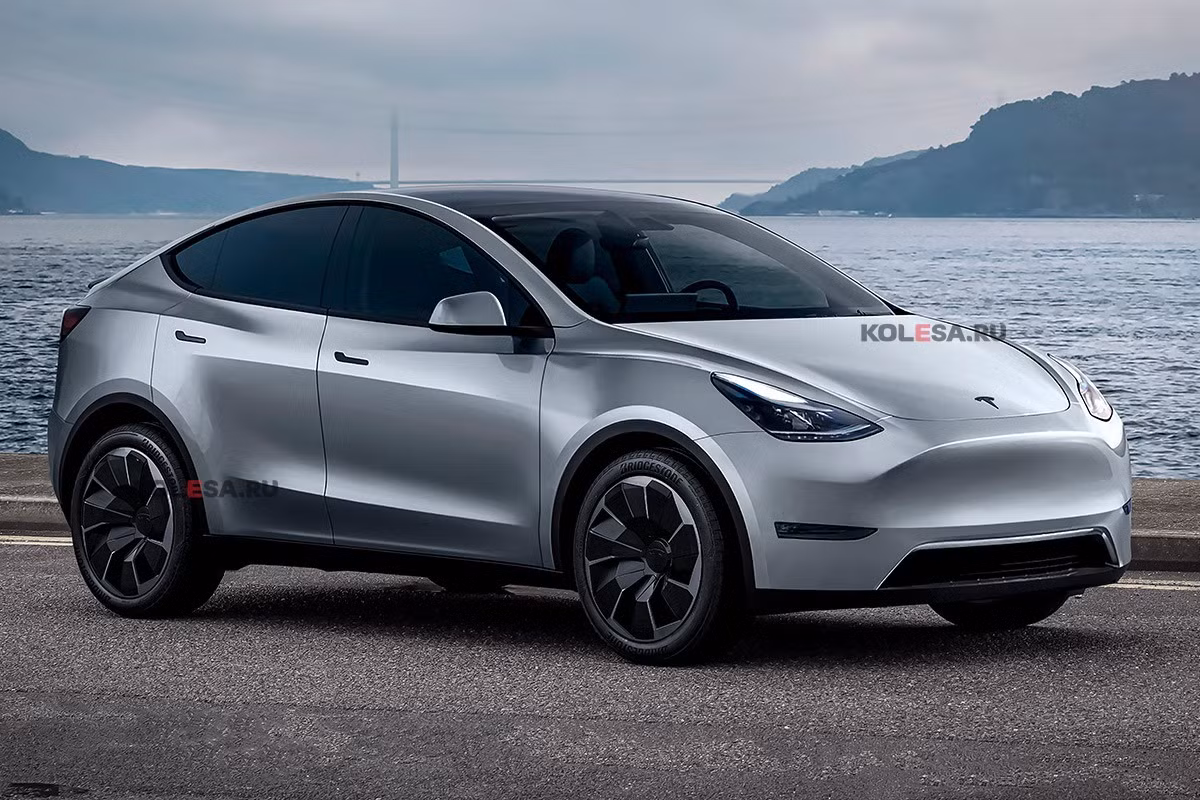Bản phác thảo mẫu xe điện giá rẻ của Tesla được cho là Model 2.