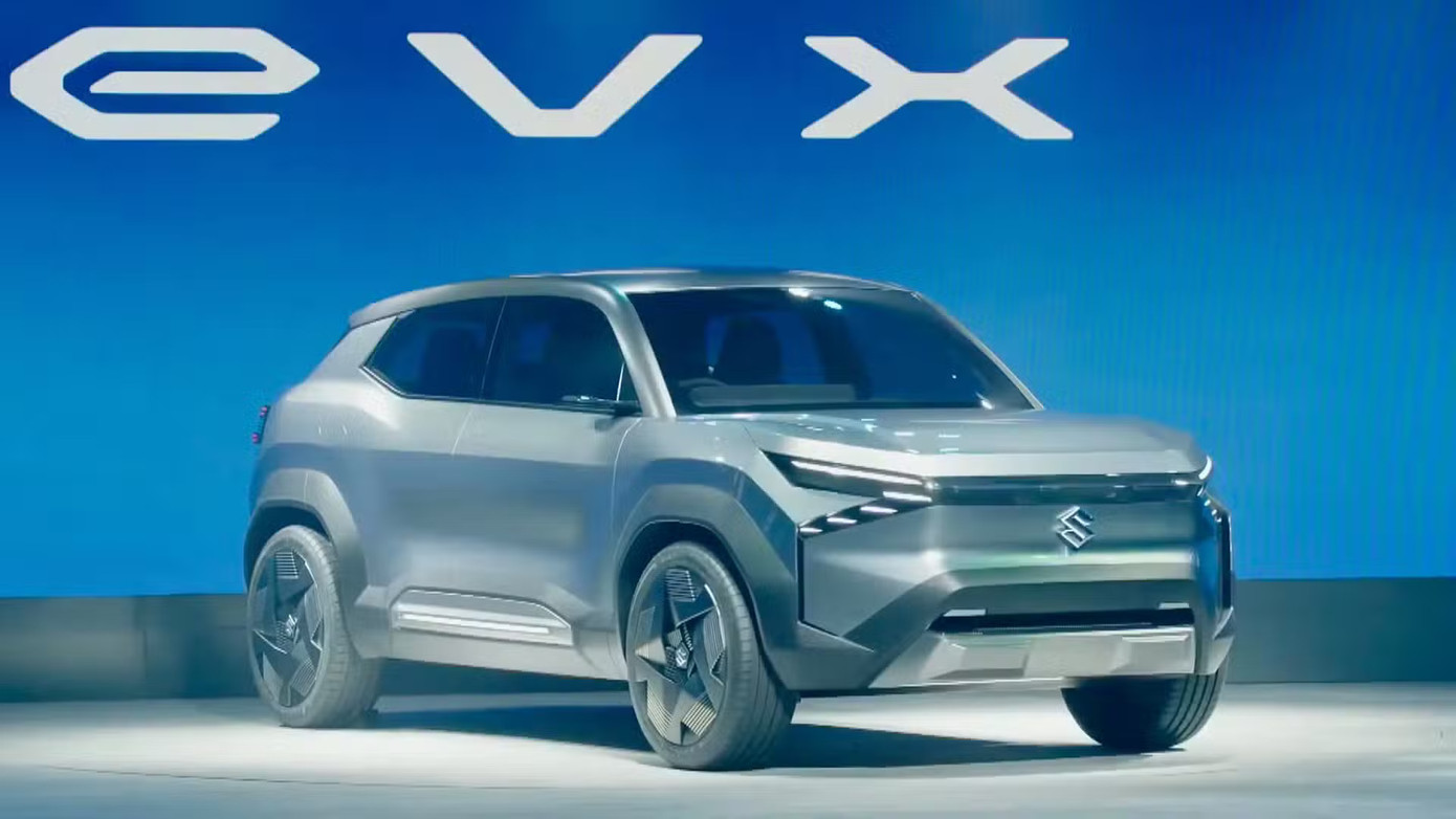 Xe điện concept Suzuki eVX được giới thiệu lần đầu vào năm 2023.