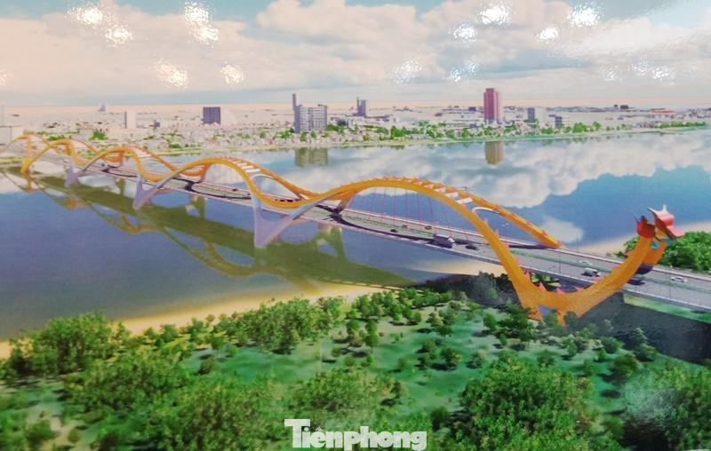 Phương án thiết kế 11 cầu Trần Hưng Đạo có mái vòm hình rồng hướng về nội thành. Phương án thiết kế 11 cầu Trần Hưng Đạo có mái vòm hình rồng hướng về nội thành.