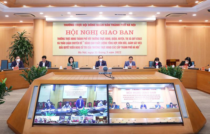 Hội nghị giao ban của HĐND thành phố Hà Nội hôm nay. Hội nghị giao ban của HĐND thành phố Hà Nội hôm nay.