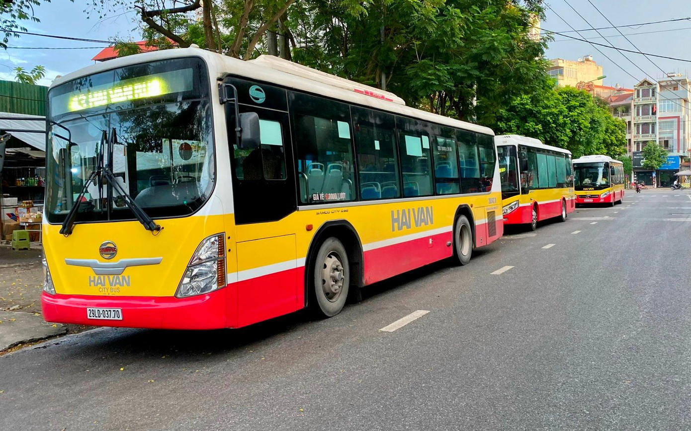 Công ty Liên doanh vận chuyển quốc tế Hải Vân tiếp nhận, vận hành tuyến buýt số 43 (Công viên Thống Nhất - Thị trấn Đông Anh)