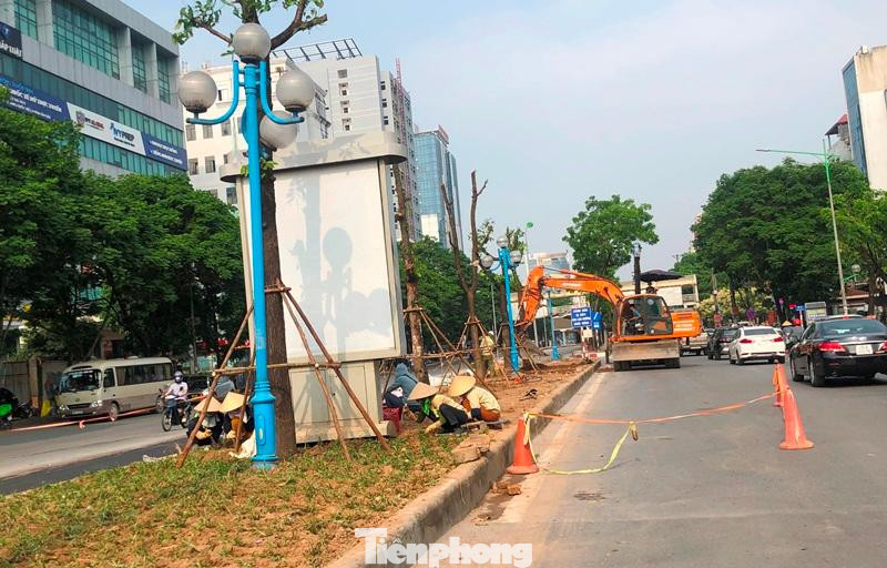Đến nay, Ban Duy tu các công trình hạ tầng giao thông, Sở GTVT Hà Nội (Ban Duy tu – chủ đầu tư) cho biết, việc thi công trên toàn tuyến đường Hoàng Quốc Việt đã đúng tiến độ. Đơn vị thi công đang hoàn thiện việc chỉnh trang, trong đó có trồng lại cỏ dải phân cách.
