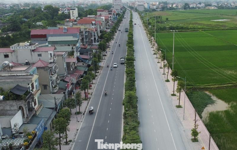 Hiện đoạn duy nhất đã được hoàn thiện là trước UBND huyện Thanh Oai, dài khoảng 1 km. Hiện đoạn duy nhất đã được hoàn thiện là trước UBND huyện Thanh Oai, dài khoảng 1 km.