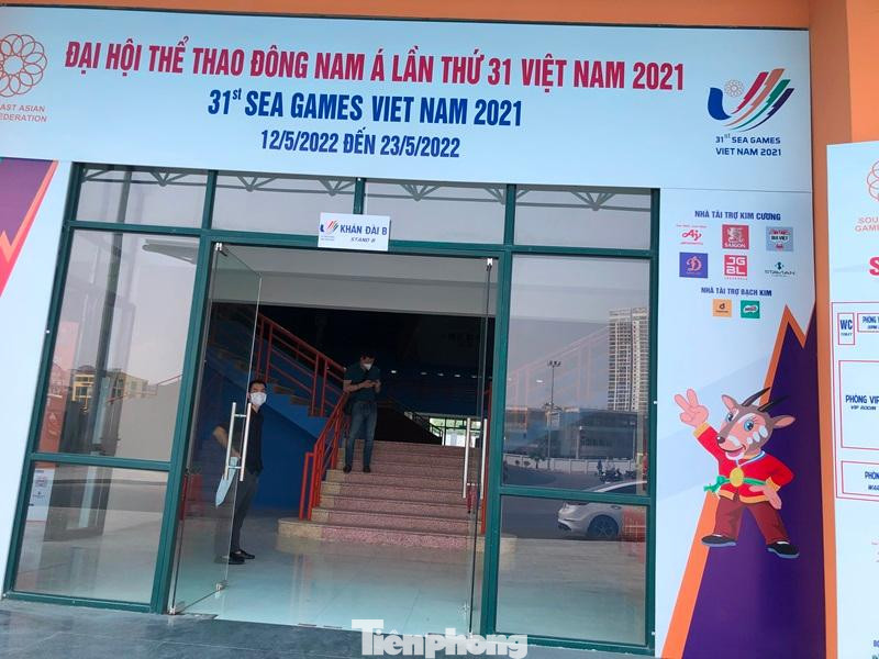 Nhà thi đấu đã sẵn sàng phục vụ SEA Games 31. Nhà thi đấu đã sẵn sàng phục vụ SEA Games 31.