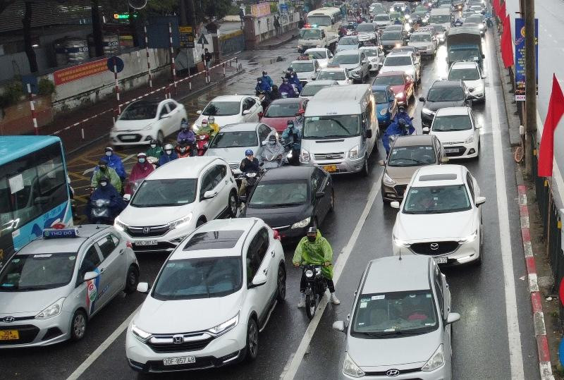 Ùn tắc giao thông trên đường phố Hà Nội dịp Tết Nhâm Dần vừa qua. Ùn tắc giao thông trên đường phố Hà Nội dịp Tết Nhâm Dần vừa qua.