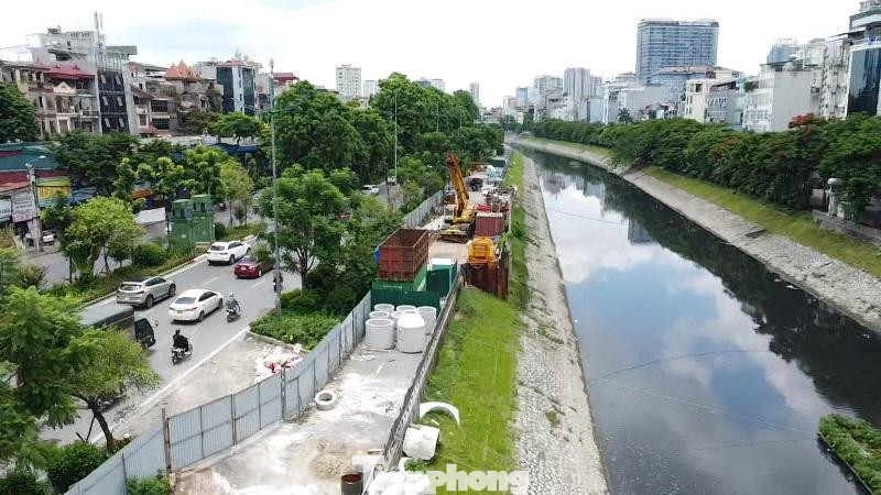 Dự án do Ban Quản lý dự án đầu tư xây dựng công trình hạ tầng kỹ thuật và nông nghiệp Hà Nội (Ban Hạ tầng và nông nghiệp) làm chủ đầu tư, có tiến độ thi công, hoàn thành giai đoạn 2013 - 2021, tuy nhiên hiện dự án đang bị chậm tiến độ.