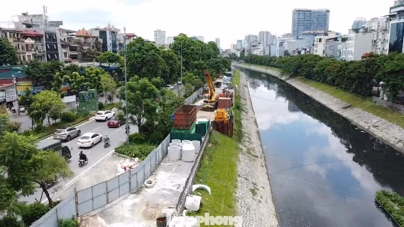 Dự án do Ban Quản lý dự án đầu tư xây dựng công trình hạ tầng kỹ thuật và nông nghiệp Hà Nội (Ban Hạ tầng và nông nghiệp) làm chủ đầu tư, có tiến độ thi công, hoàn thành giai đoạn 2013 - 2021, tuy nhiên hiện dự án đang bị chậm tiến độ.