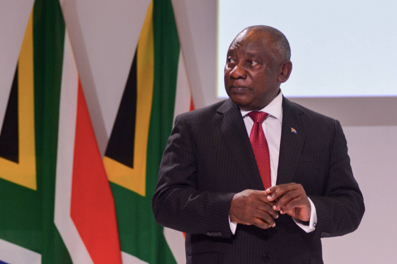 Tổng thống Nam Phi Cyril Ramaphosa. (Ảnh: Bloomberg)