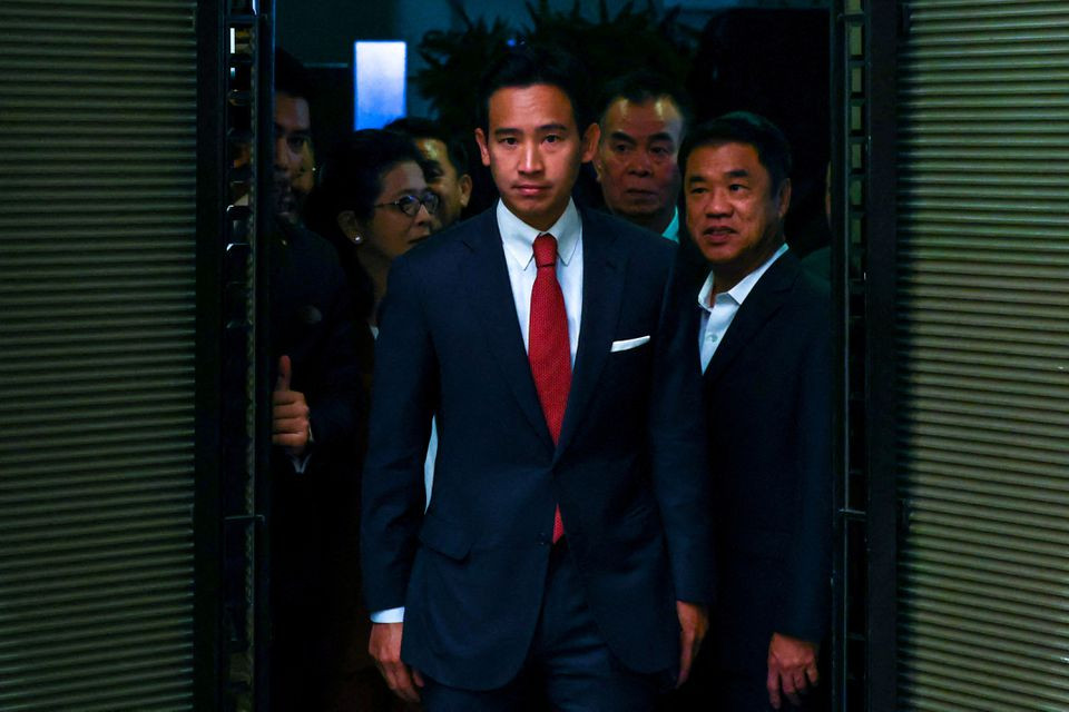 Ông Pita Limjaroenrat khẳng định đã được Thượng viện ủng hộ để trở thành thủ tướng. (Ảnh: Reuters) Ông Pita Limjaroenrat khẳng định đã được Thượng viện ủng hộ để trở thành thủ tướng. (Ảnh: Reuters)