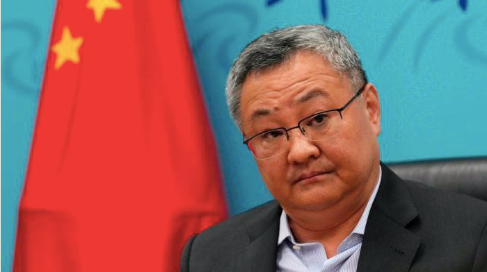 Đại sứ Trung Quốc tại EU Phó Thông. (Ảnh: AP) Đại sứ Trung Quốc tại EU Phó Thông. (Ảnh: AP)