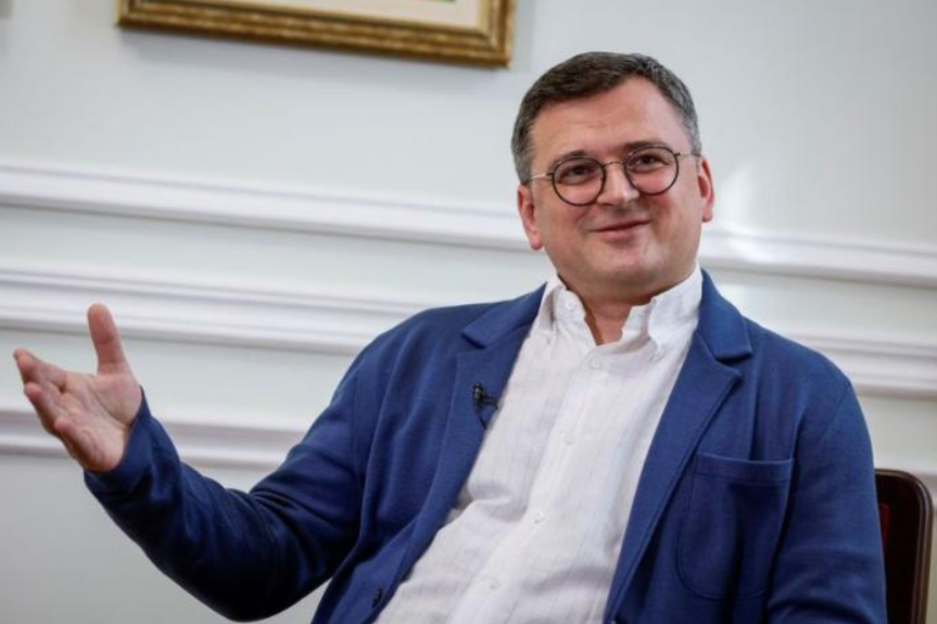 Ngoại trưởng Ukraine Dmytro Kuleba. (Ảnh: Reuters)