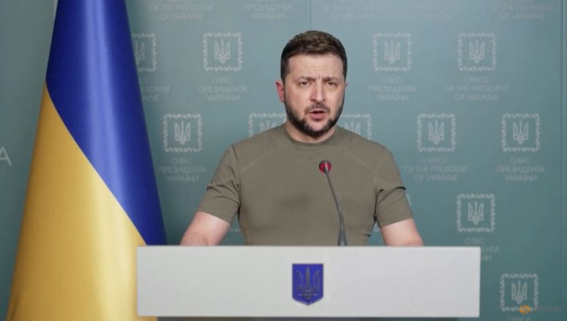 Tổng thống Ukraine Volodymir Zelensky. (Ảnh: Reuters) Tổng thống Ukraine Volodymir Zelensky. (Ảnh: Reuters)
