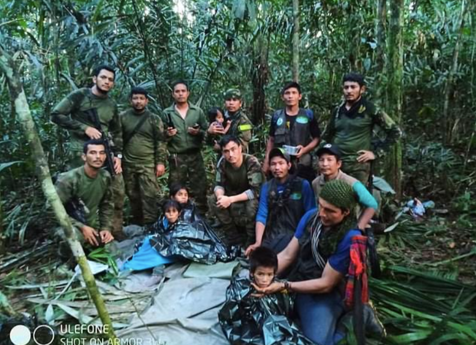 Bốn đứa trẻ bị suy dinh dưỡng nặng khi được tìm thấy.