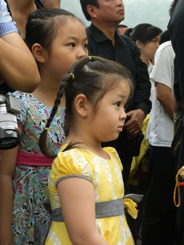 nỗi buồn của trẻ thơ trước sự ra đi của đại tướng Võ Nguyễn Giáp)