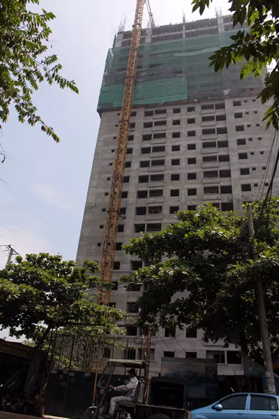 Khu vực xảy ra tai nạn.