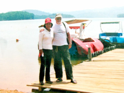 Vợ chồng ông Hakansson, bà Tràn hạnh phúc với bến đỗ mới	Ảnh: Nguyễn Huy