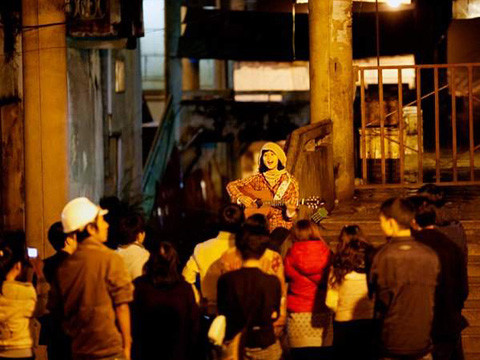 Hát ở chợ Sa Pa