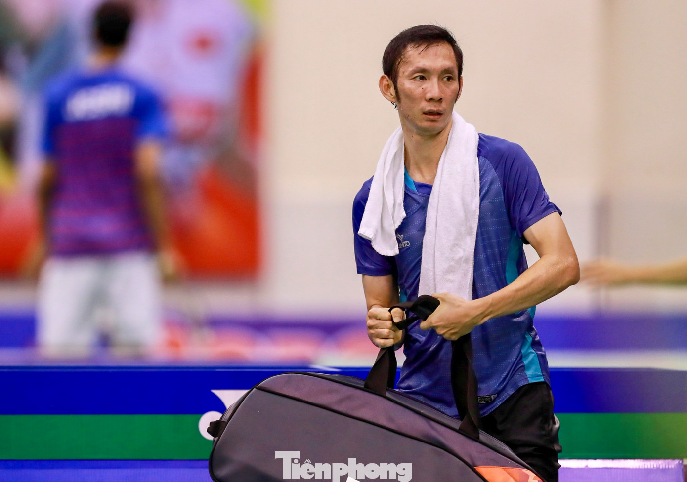 Tiến Minh đã thua ván này với tỉ số 14-21 và chấp nhận thất bại chung cuộc 0-2 sau 37 phút tranh tài cùng Ting Yen Chen.