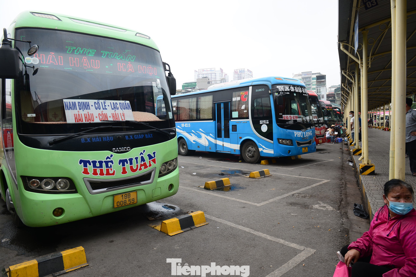 Dự kiến tăng cường 252 lượt xe cho bến Giáp Bát, chủ yếu trên các tuyến Nam Định, Thái Bình, Ninh Bình, Thanh Hoá…