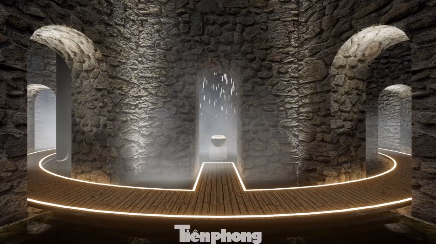 Triển lãm lấy cảm hứng từ lục thuỷ theo quan niệm Á Đông, lục thuỷ tượng trưng cho 6 nguồn nước trong tự nhiên là nước sông, nước trong khe, nước suối, nước mưa, nước ngầm, và nước biển... Triển lãm lấy cảm hứng từ lục thuỷ theo quan niệm Á Đông, lục thuỷ tượng trưng cho 6 nguồn nước trong tự nhiên là nước sông, nước trong khe, nước suối, nước mưa, nước ngầm, và nước biển...