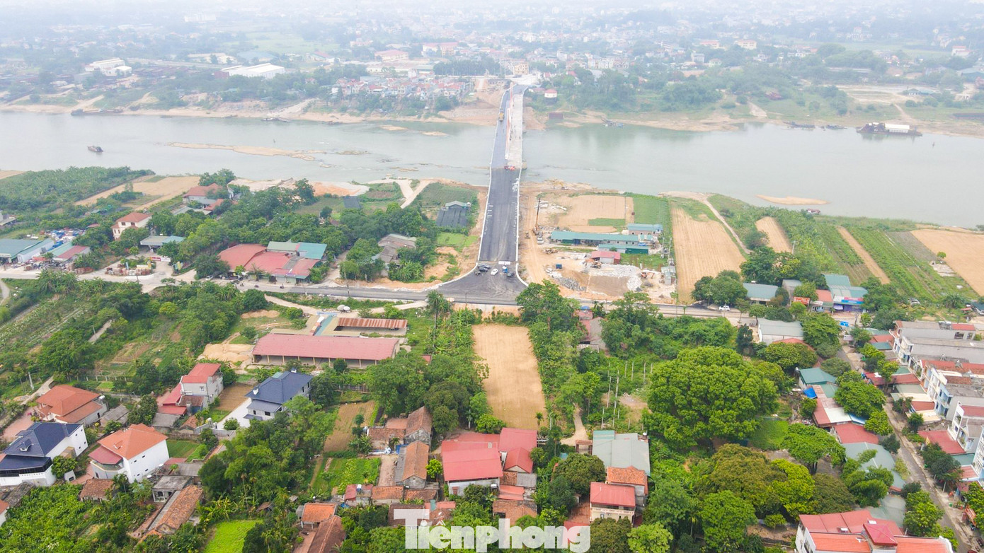 Cây cầu sau khi hoàn thành sẽ đáp ứng nhu cầu đi lại, rút ngắn thời gian lưu thông, đảm bảo an toàn giao thông. Không những thế cây cầu còn là biểu tượng kết nối giao lưu văn hóa, tình cảm thân thiết giữa nhân dân hai tỉnh Phú Thọ và Vĩnh Phúc.