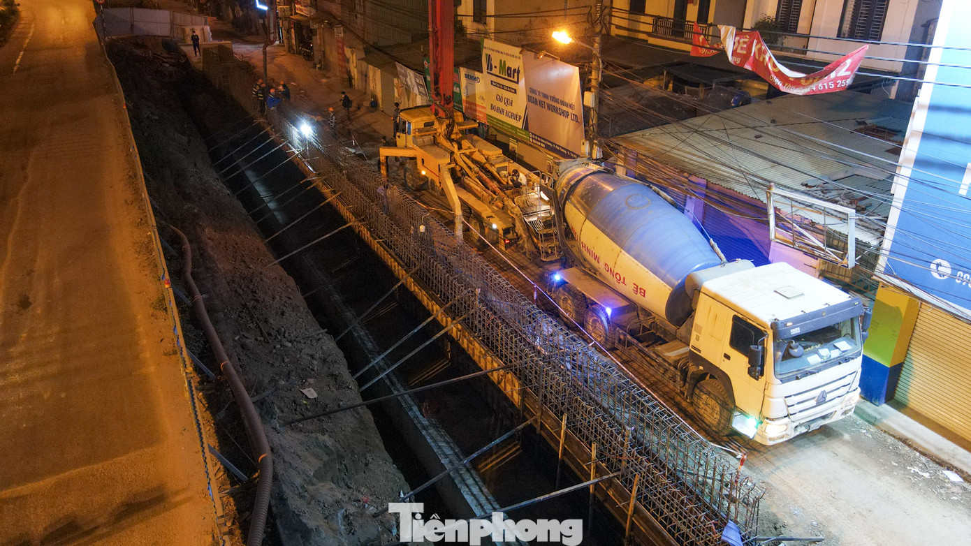 Dự án hiện tại được chia thành 4 đoạn, mỗi đoạn được giao cho các đơn vị thi công khác nhau.