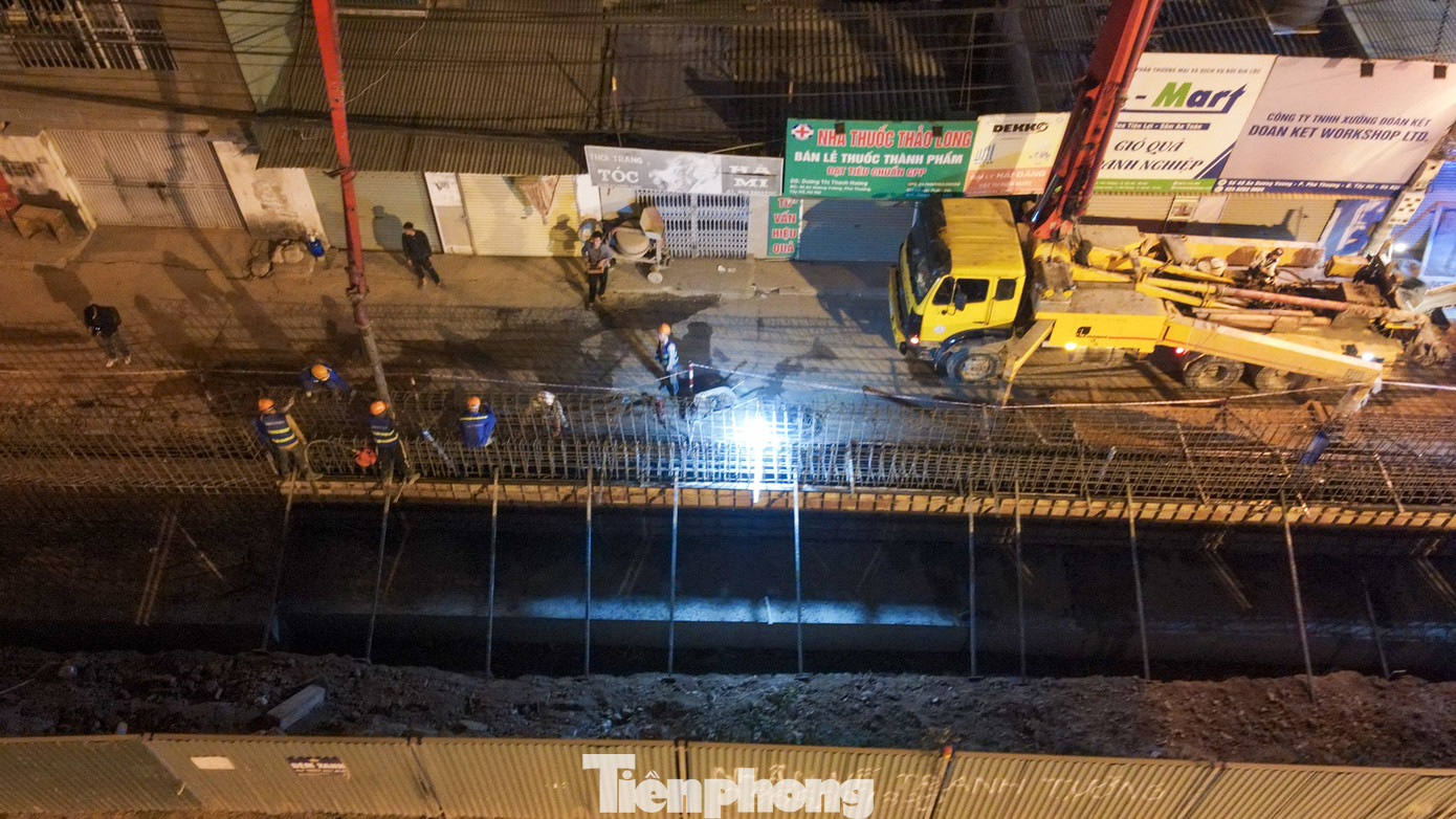 Đây là công trình được phê duyệt bổ sung vào giai đoạn 2 của Dự án xây dựng cầu vượt tại nút giao An Dương - đường Thanh Niên để hạn chế ùn tắc giao thông.