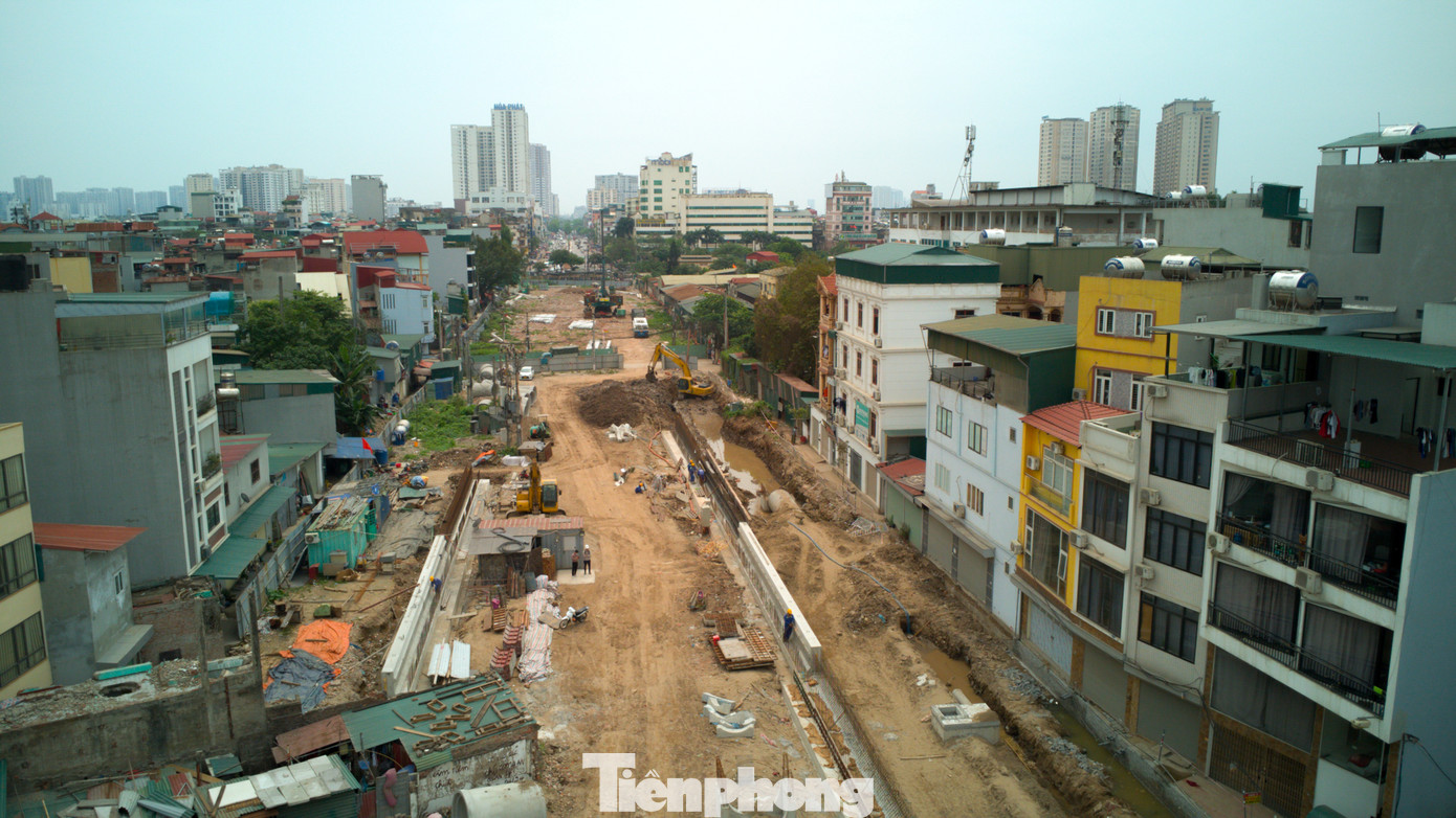 Dự án sau khi hoàn thành sẽ từng bước hoàn chỉnh tuyến đường Vành đai 2,5 theo quy hoạch, đảm bảo giao thông thuận lợi, thông suốt khu vực ga Giáp Bát, quận Hoàng Mai.