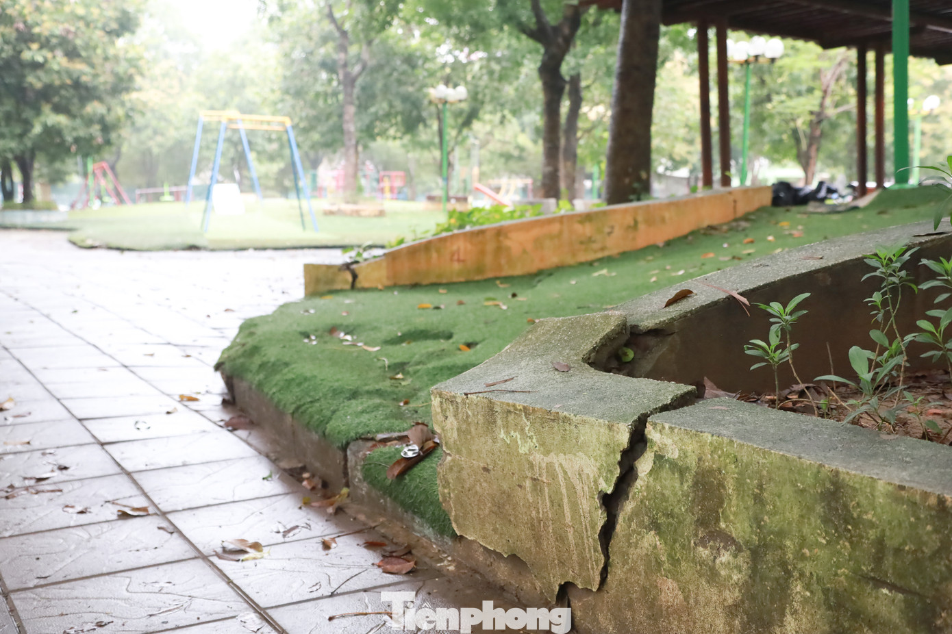 Công viên Cầu Giấy nằm ở phố Thành Thái, phường Dịch Vọng, quận Cầu Giấy có tổng diện tích lên đến 6.540m2 bao gồm khu vui chơi cho trẻ em, khu thể dục thể thao, khu hồ nước và quảng trường.