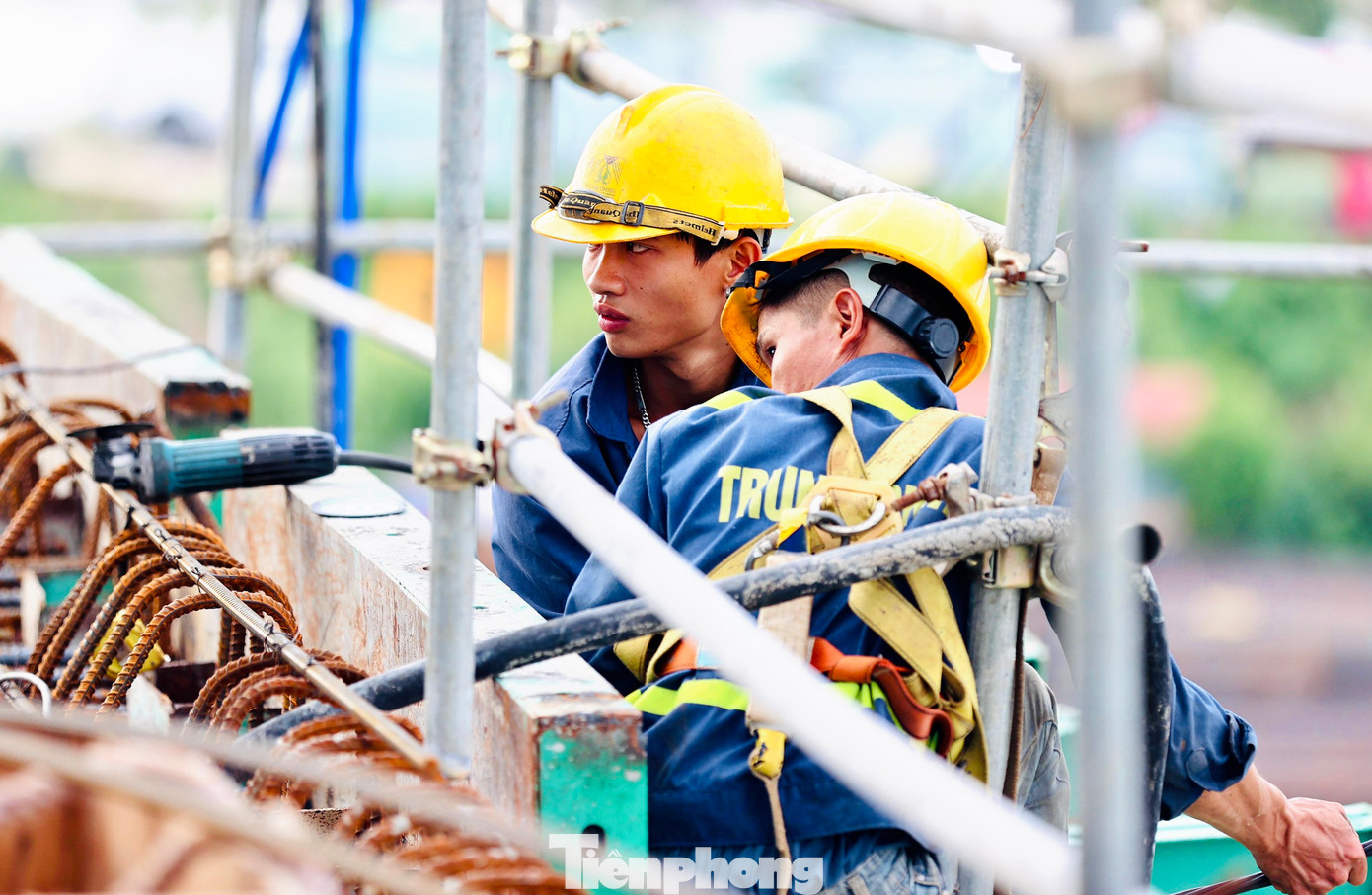 Cầu Đồng Việt dài hơn 730 m, mặt cầu rộng 22,5 m, mặt cầu rộng 22,5 m. Phần cầu chính gồm 2 nhịp dây văng, một mặt phẳng, phần cầu dẫn gồm 14 nhịp Super T.