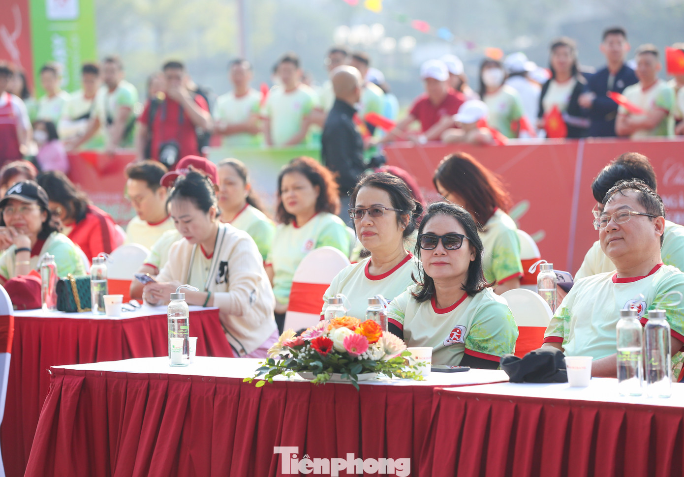 Tham dự Lễ Khởi động có sự hiện diện của đồng chí Nguyễn Tuyết Dương – Thành viên Hội đồng thành viên (HĐTV) Agribank; đồng chí Từ Thị Kim Thanh - Thành viên Hội đồng thành viên Agribank; đồng chí Nguyễn Thị Phượng – Phó Tổng giám đốc Agribank; đồng chí Trần Trọng Dưỡng - Trưởng Ban Kiểm soát; đồng chí Ngô Anh Tuấn – Phó Chủ tịch Công đoàn Agribank; cùng sự có mặt của lãnh đạo các đơn vị thành viên tại Trụ sở chính, các công ty con trực thuộc, Lãnh đạo các chi nhánh trên địa bàn Thành phố Hà Nội, cũng như sự tham gia của các vận động viên là cán bộ, người lao động, quý khách hàng, đối tác của Agribank trong cả nước.