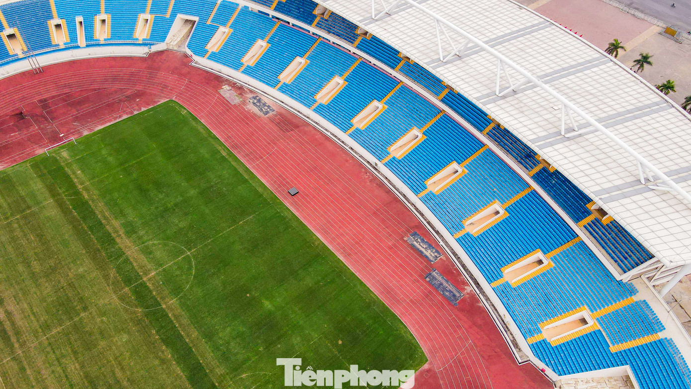 Hiện tại mặt cỏ sân Mỹ Đình đã ổn, đang trong quá trình hồi sinh.