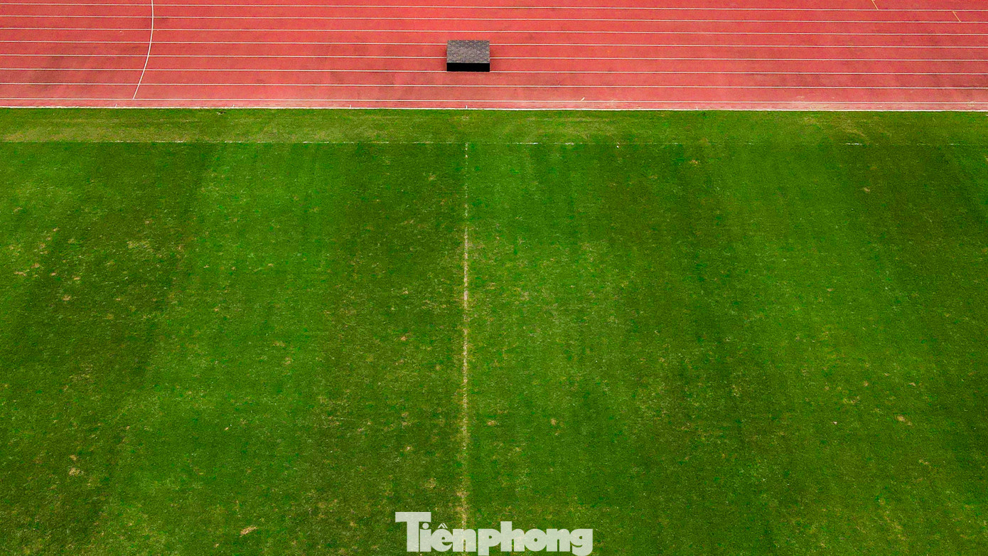 Diện mạo hiện nay của sân Mỹ Đình khác biệt so với vài tháng trước.