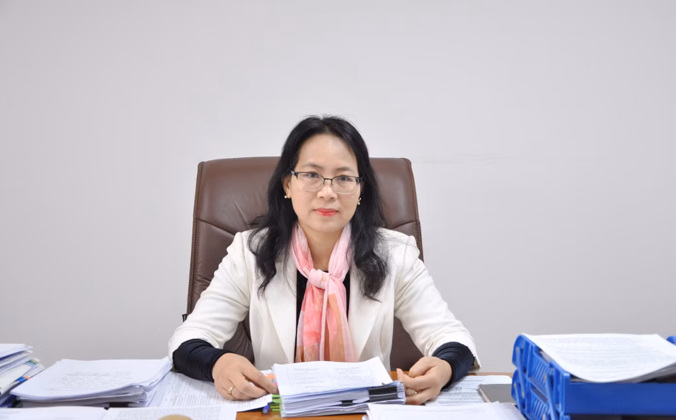 Bà Vũ Thị Hải Yến, Phó Vụ trưởng Vụ Hành chính sự nghiệp (Bộ Tài chính) chia sẻ thông tin xoay quanh Thông tư 04 về quản lý thu chi tiền công đức.