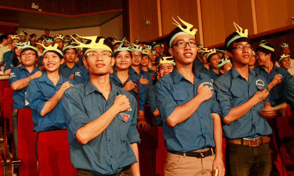 Nhiệt huyết và lòng khát khao cống hiến luôn được các bạn trẻ giữ trong tim