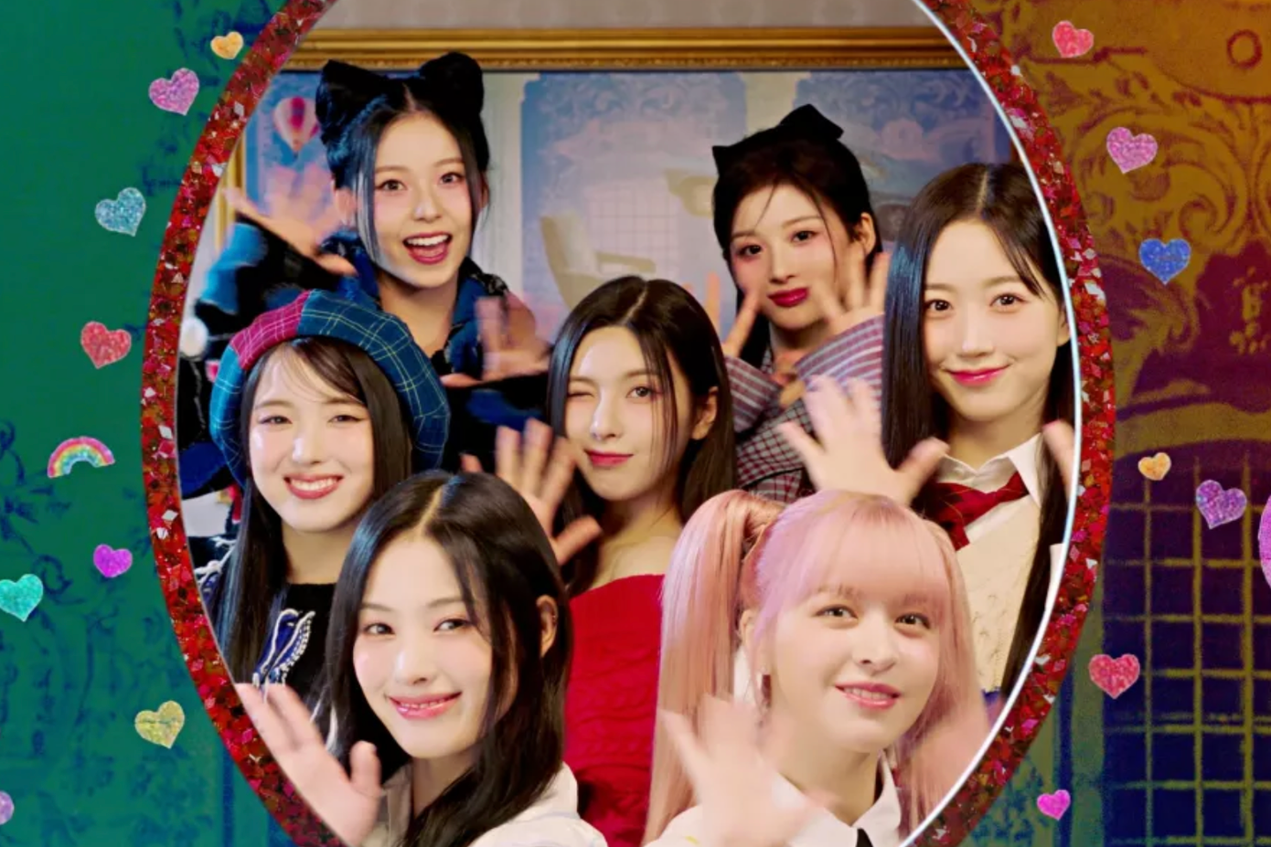 Các cô gái NMIXX là một trong những người bắt đầu mùa nhạc Giáng sinh của K-pop năm nay.