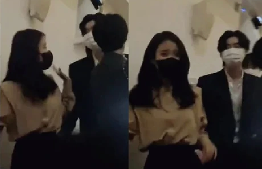 IU hát chúc mừng tại đám cưới em trai Lee Jong Suk hồi tháng Mười, thời gian này, cả hai đã chính thức hẹn hò được 2 tháng. IU hát chúc mừng tại đám cưới em trai Lee Jong Suk hồi tháng Mười, thời gian này, cả hai đã chính thức hẹn hò được 2 tháng.