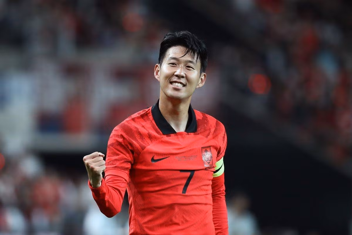 Cầu thủ bóng đá Son Heung Min.
