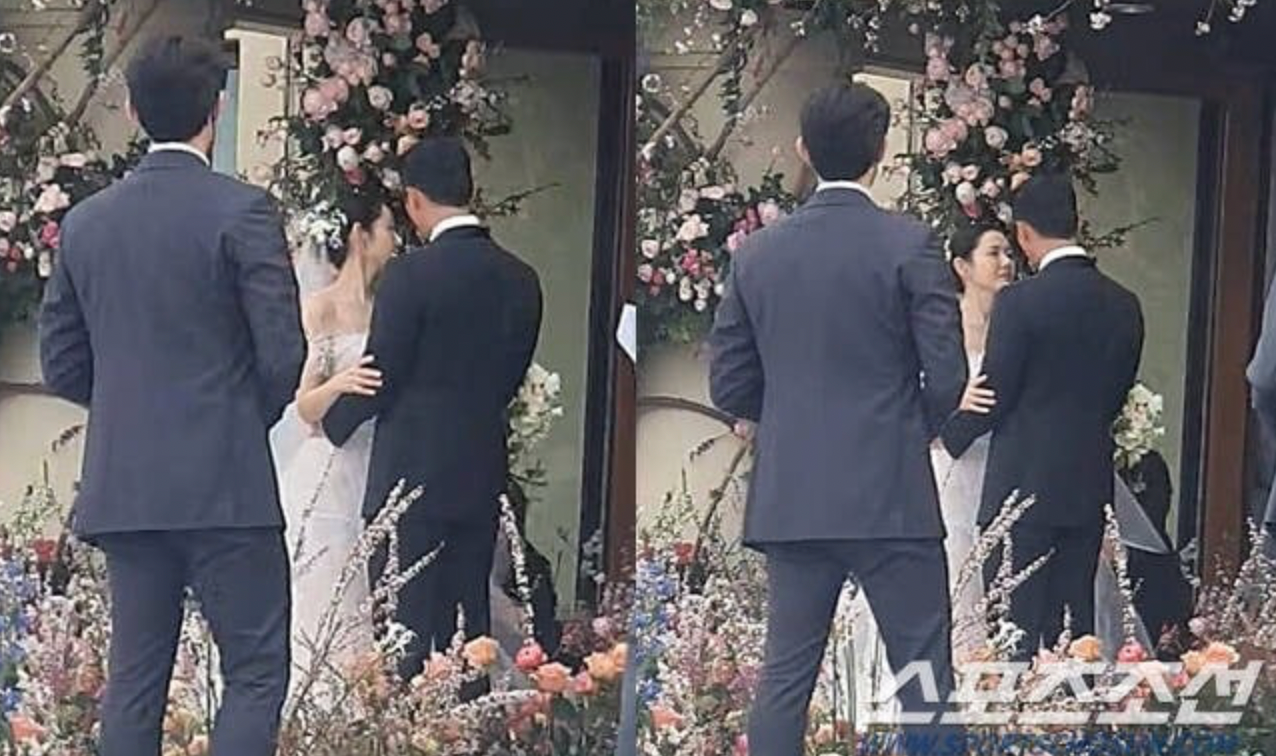 Bóng lưng gây thương nhớ của "tiên đồng rải hoa" Gong Yoo trong đám cưới của Hyun Bin và Son Ye Jin.