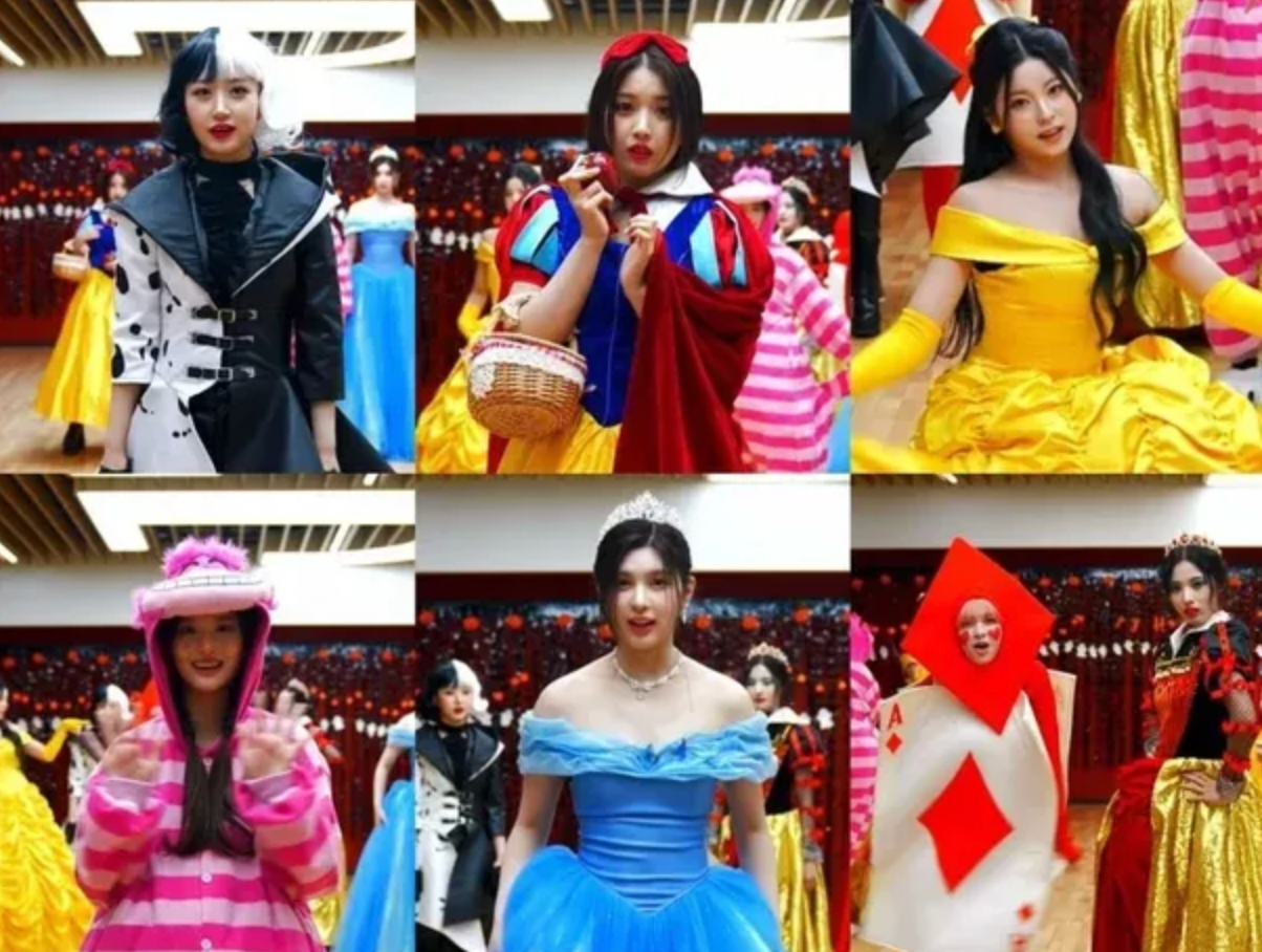 Video với chủ đề Halloween của NMIXX đã được phát hành từ 27/10 nhưng đã được JYP gỡ xuống ngay sau khi xảy ra sự việc tại Itaewon.