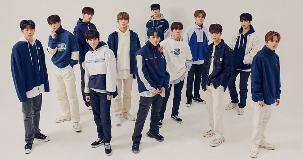 Đội hình 12 người khi ra mắt vào năm 2020 của TREASURE.